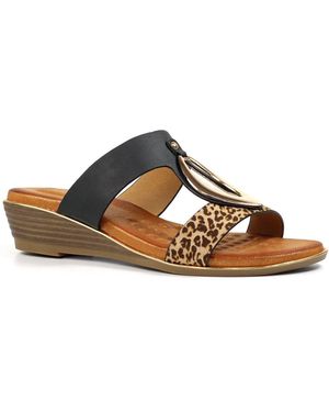 Lunar (GRS) Paradise Sandals - Brown