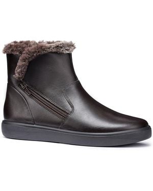 Hotter Manor Ankle Boots - Black