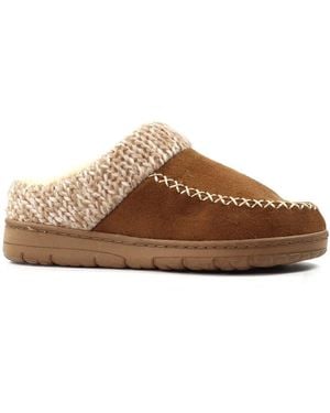 Lunar Albany Boxed Slippers - Brown