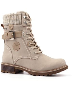 Lunar Debbie Boots - Grey