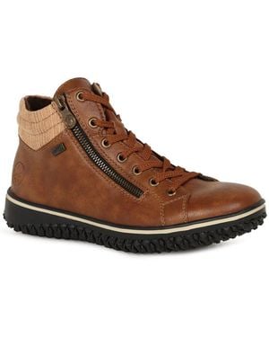 Rieker Pennysylvania Ankle Boots Colour: Sattel (Tex) - Brown