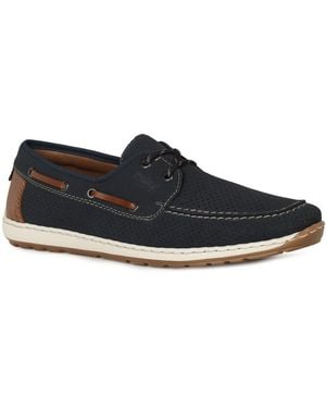 Rieker Anchor Boat Shoes - Blue