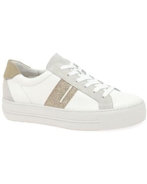 Paul Green Paul Lulu Trainers /Sand - White