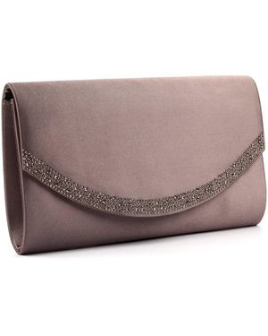 Lunar (GRS) Nina Clutch Bag - Grey