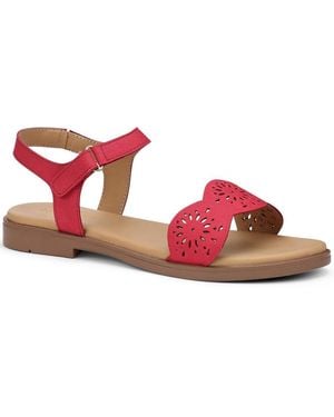 Hotter Arabella Sandals - Red