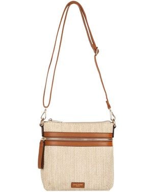 David Jones Popsicle Messenger Bag - Natural