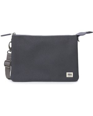 Roka Carnaby Xl Crossbody Bag - Grey