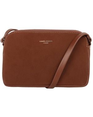 David Jones Toulouse Messenger Bag - Brown