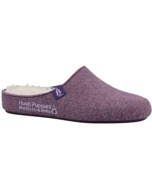 Hush Puppies The Good Slipper Slippers - Purple