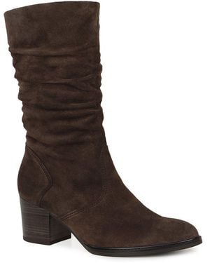 Gabor Ramona Calf-Length Boots - Brown