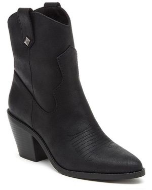Rocket Dog Feather Ankle Boots - Black