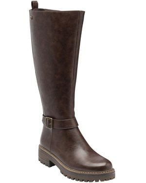 Lotus Devon Knee High Boots - Brown