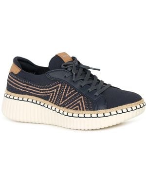 Skechers Wilshire Blvd Trainers - Blue