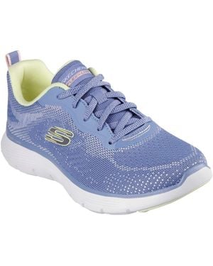Skechers Flex Appeal.0 Cruising Thru Trainers - Blue