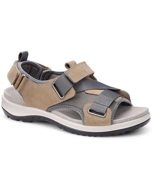Hotter Pursue Wide Fit Sandals - Grey