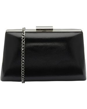 Lotus Bliss Clutch Bag - Black