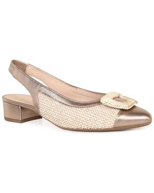 Gabor Maddy Slingback Court Shoes - Pink