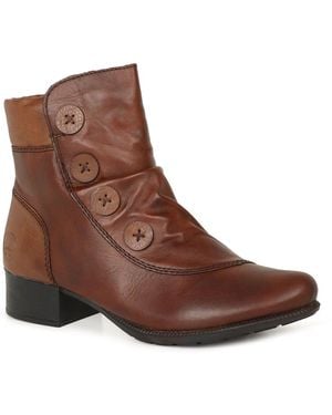Rieker Pickering Ankle Boots - Brown