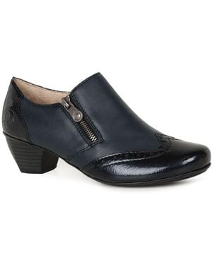 Rieker Treat High Cut Court Shoes - Blue