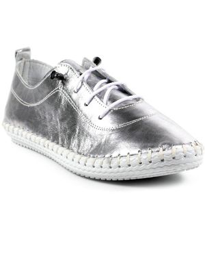 Lunar (GRS) St Ives Lace Up Shoes - Metallic