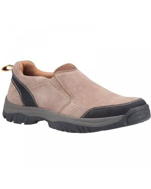 Cotswold Boxwell Slip On Shoes - Brown