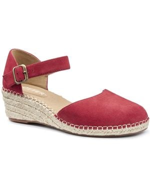 Hotter Pacific Ii Espadrille Wedges - Pink