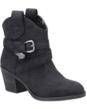Rocket Dog Satire Ankle Boots - Black