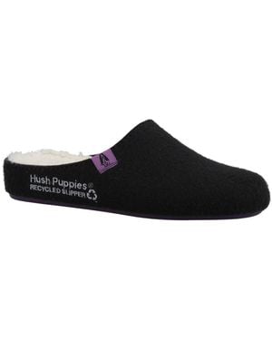 Hush Puppies The Good Slipper Slippers - Black