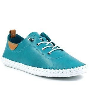 Lunar (GRS) St Ives Lace Up Shoes - Blue
