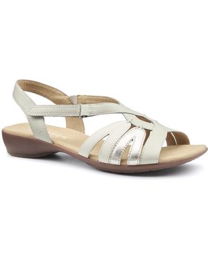 Hotter Flare Sandals - Metallic