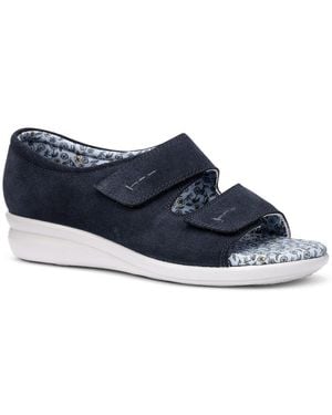 Hotter Siesta Slippers - Blue