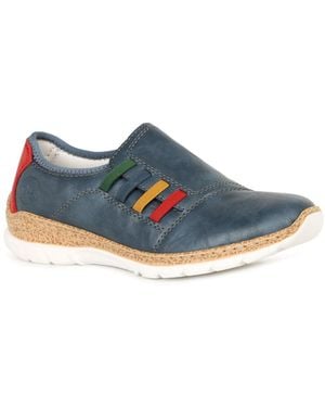Rieker Happiness Shoes - Blue