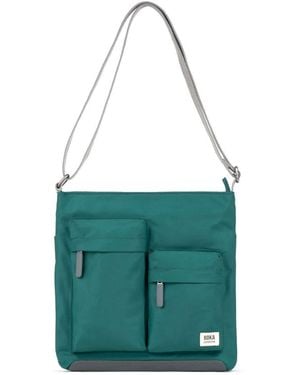 Roka Kennington M Pocket Shoulder Bag - Green