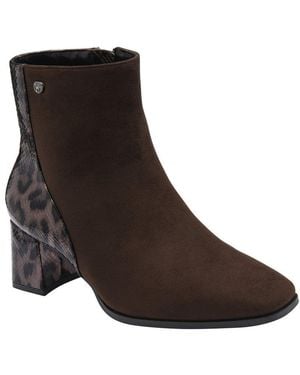 Lotus Zelda Ankle Boots - Brown