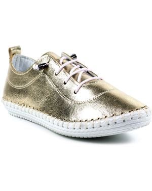 Lunar (GRS) St Ives Lace Up Shoes - Metallic