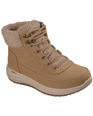 Skechers On-The-Go Stellar Meadow Ankle Boots - Brown
