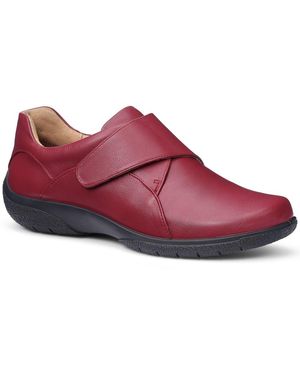 Hotter Sugar Ii Extra Wide Fit Shoes - Red