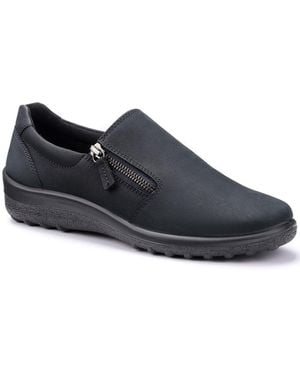 Hotter Ruby Slip On Shoes - Blue