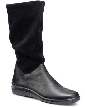 Hotter Mystery Slouch Boots - Black