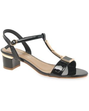 Lunar Blaze Dress Sandals - Metallic