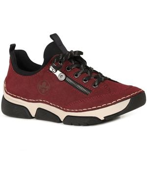 Rieker Excursion Trainers - Red