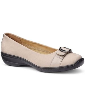 Hotter Grace Wide Fit Court Shoes - White