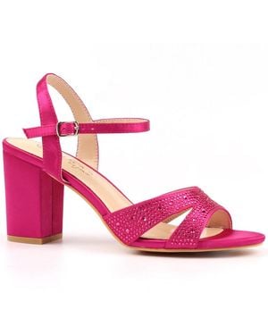 Lunar (GRS) Nina Heeled Sandals - Pink