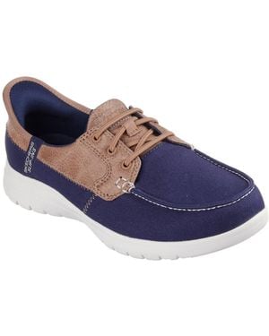 Skechers Palmilla Boat Shoes - Blue