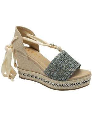 Ravel Forres Espadrille Wedges - Metallic