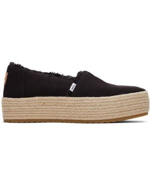 TOMS Valencia Espadrilles - Black