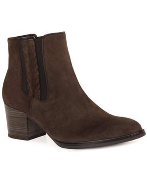 Gabor Region Ankle Boots - Brown