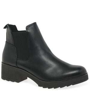 Marco Tozzi Nora Chelsea Boots - Black