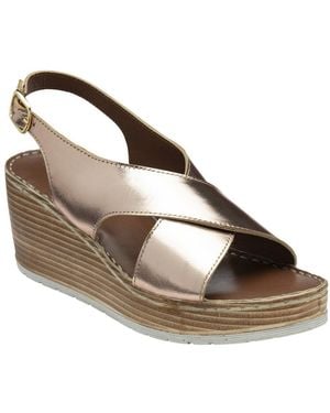 Ravel Branton Wedge Sandals - Metallic