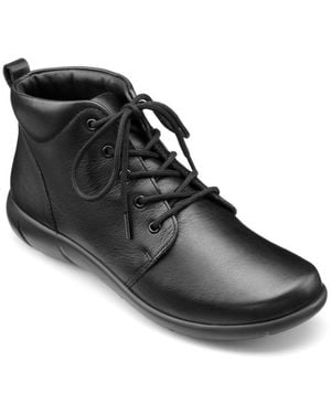 Hotter Ellery Lace Up Boots - Black